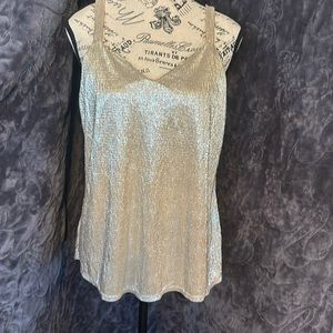 Gold tank top